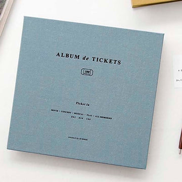 Iconic | Álbum de Tickets Ticket in V4 Indi Blue