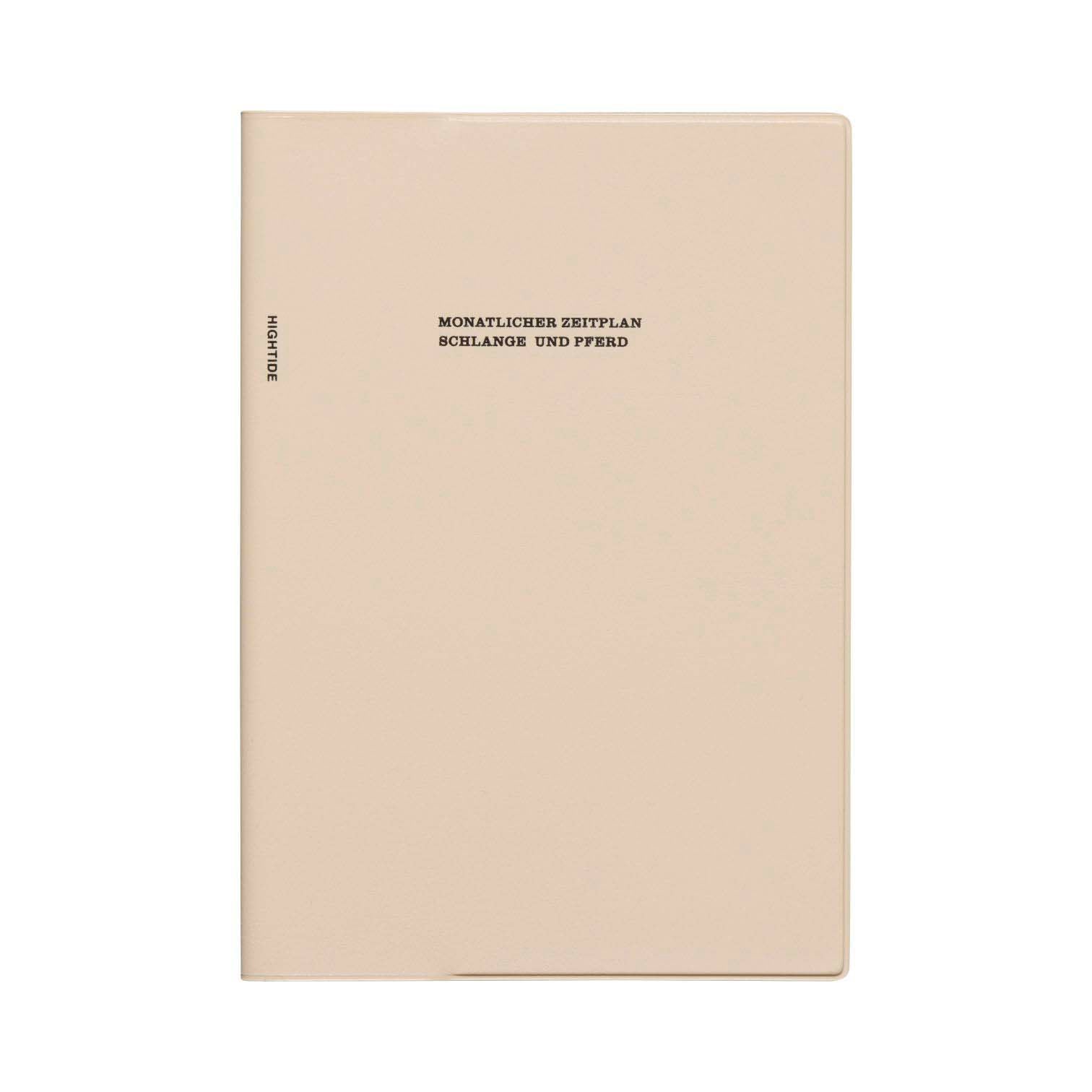 Hightide | Agenda Tierkreis B6 2026 Beige (Mensual)