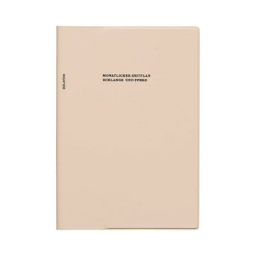 Hightide | Agenda Tierkreis B6 2026 Beige (Mensual)