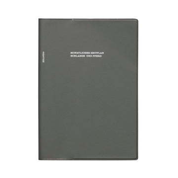 Hightide | Agenda Tierkreis B6 2026 Charcoal Gray (Mensual)