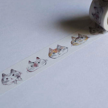 Classiky | Toranekobonbon Cat B Washi Tape