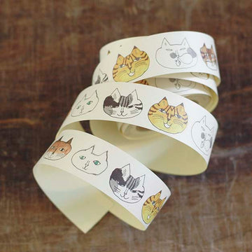Classiky | Pegatinas en Rollo Toranekobonbon Cat 30mm