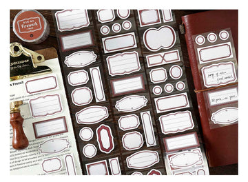 Infeel.me | Pegatinas en Rollo Transcription Frame Firework
