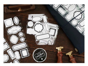 Infeel.me | Pegatinas en Rollo Transcription Frame Leave Blank