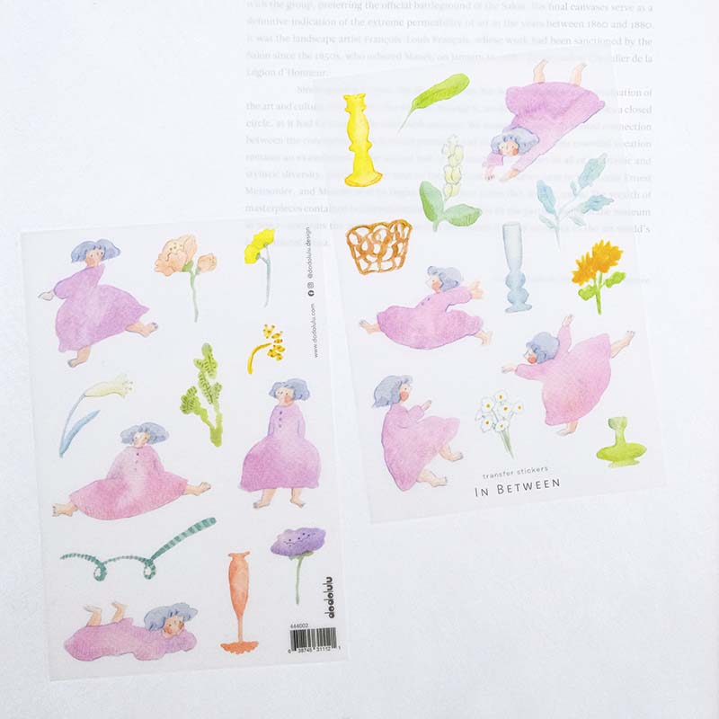 Dodolulu | Pegatinas Transferibles In Between