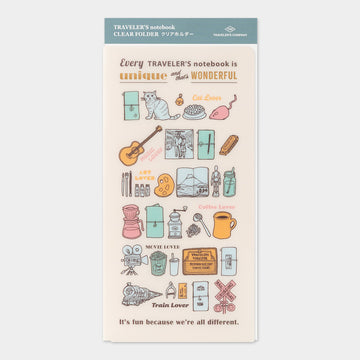 Traveler's Company | Carpeta de Plástico Traveler's Notebook Regular 2027