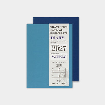 Traveler's Company | Recambio Agenda Traveler's Notebook Passport Semanal 2027