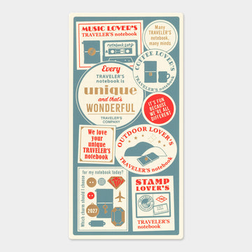 Traveler's Company | Plantilla de Escritura Traveler's Notebook Regular 2027