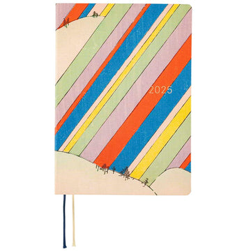 Hobonichi | Agenda Hobonichi HON A5 Unsodo: Bijutsukai (Rainbow) 2025