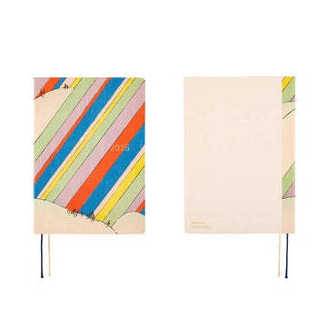 Hobonichi | Agenda Hobonichi HON A5 Unsodo: Bijutsukai (Rainbow) 2025