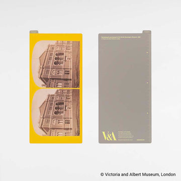 Hobonichi | Plantilla de Escritura Pencil Board Weeks V&A Series (Museum Stereographic Photograph)