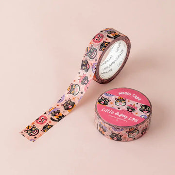Little Lefty Lou | Vintage Halloween Washi Tape Pink