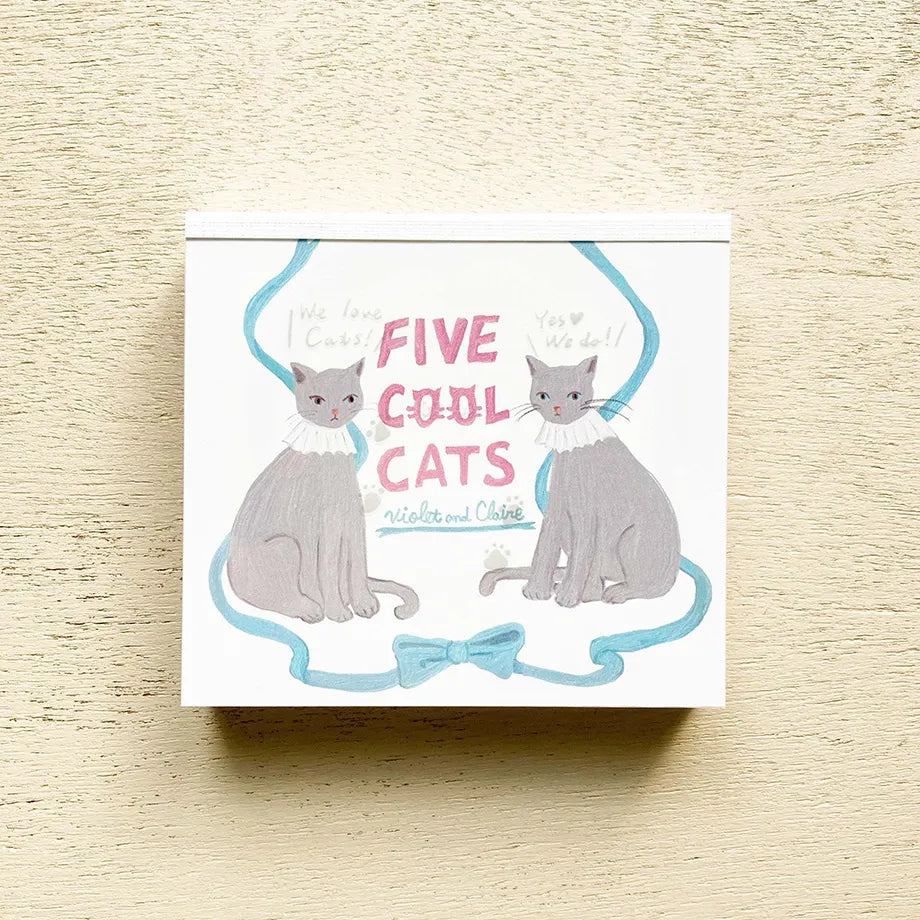 Cozyca | Sumire Taya Five Cool Cats Notepad