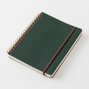 Midori | Cuaderno de Anillas WM Grain B6 Green