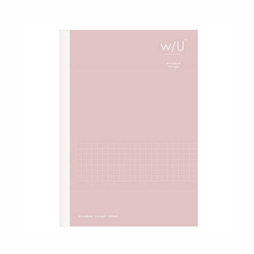 Nakabayashi | Cuaderno W/U B6 Shell Pink (Cuadros)