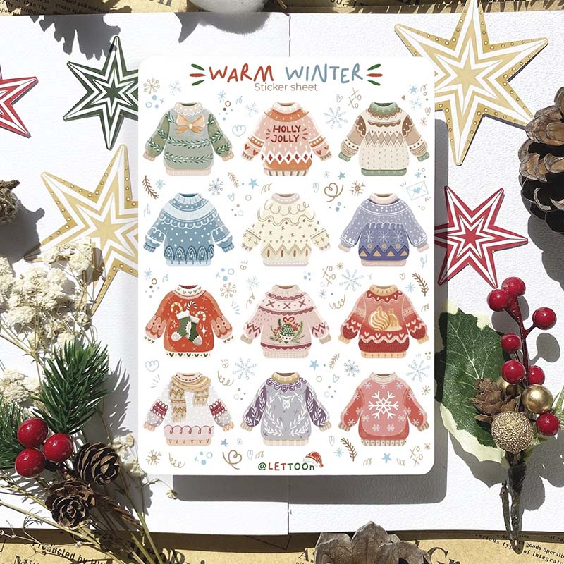 LETTOOn | Pegatinas Warm Winter