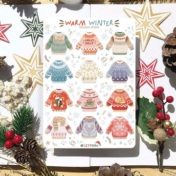 LETTOOn | Pegatinas Warm Winter