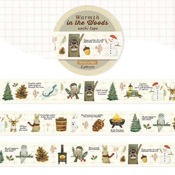 LETTOOn | Warmth in the Woods Washi Tape