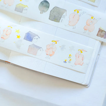 Dodolulu | Washi Tape Pinky Fairies (1 metro)