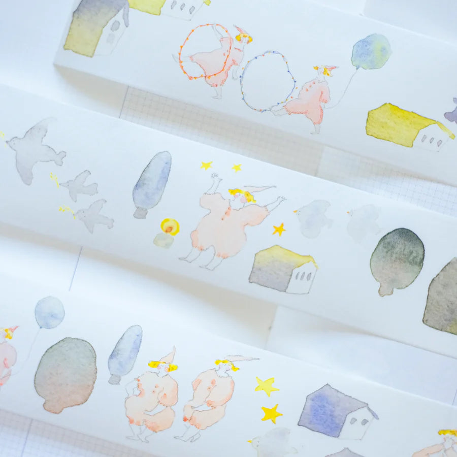 Dodolulu | Washi Tape Pinky Fairies (1 metro)