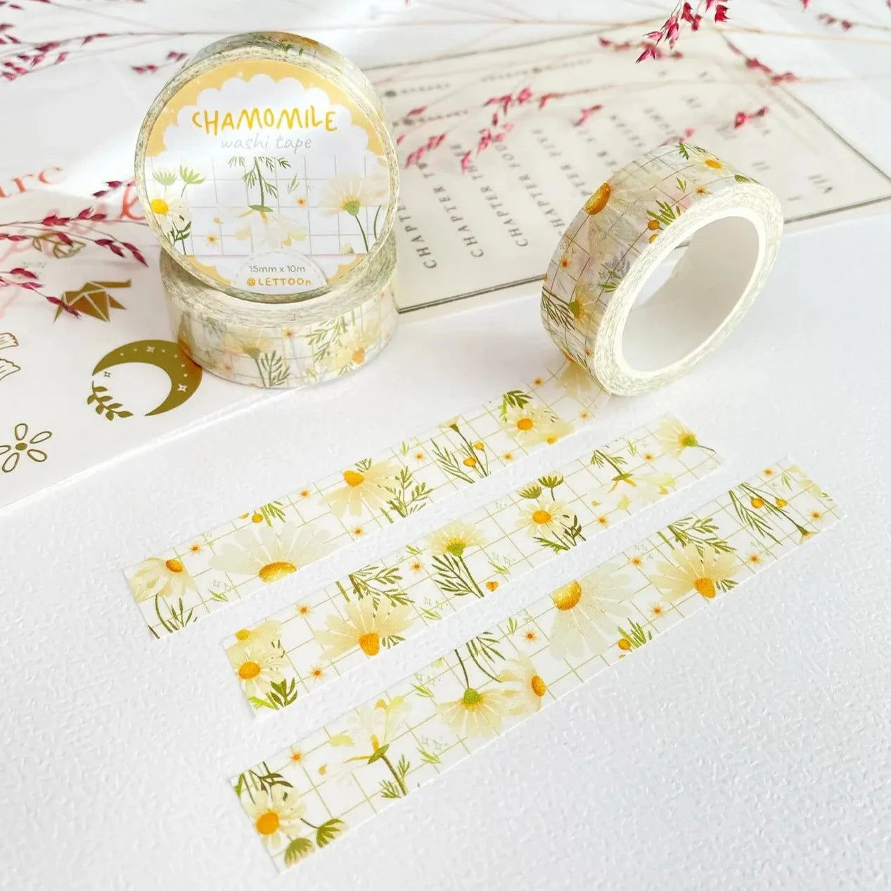 LETTOOn | Chamomile Washi Tape