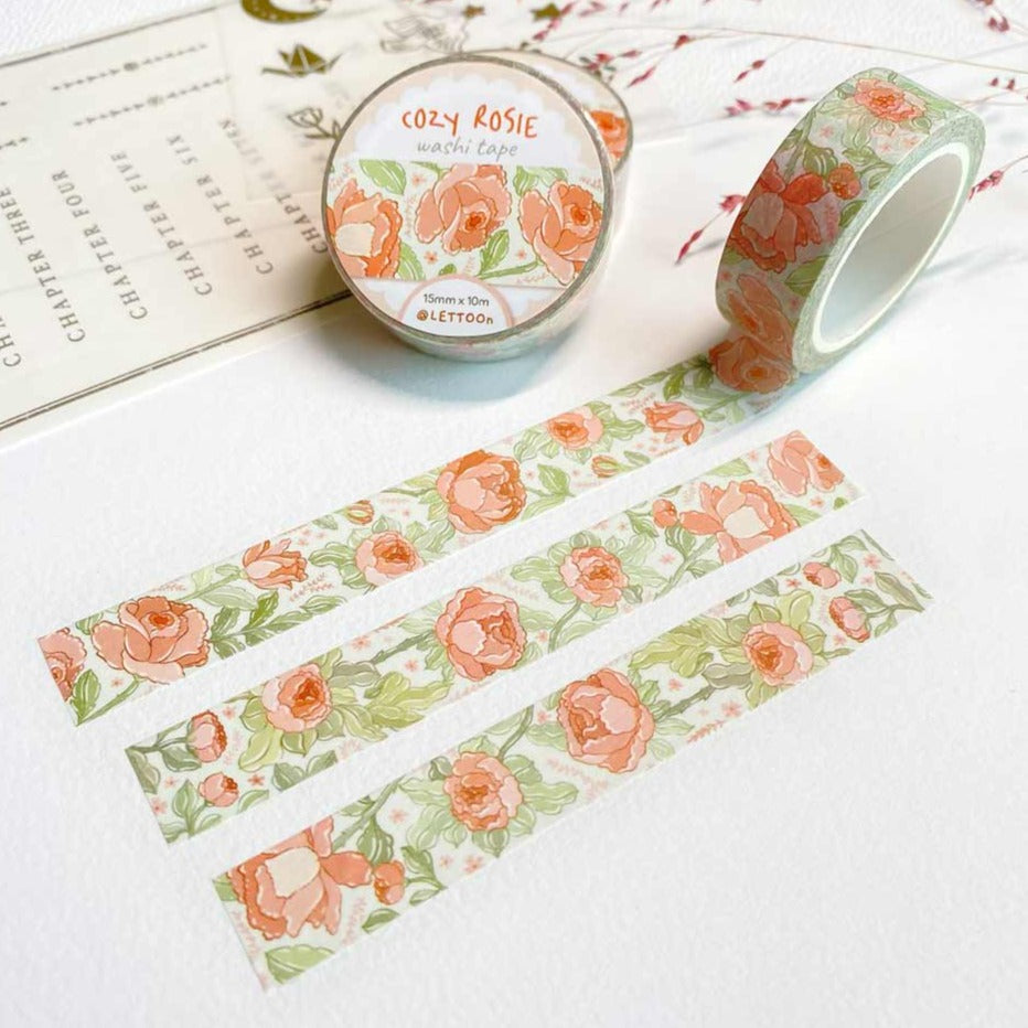 LETTOOn | Cozy Rosie Washi Tape