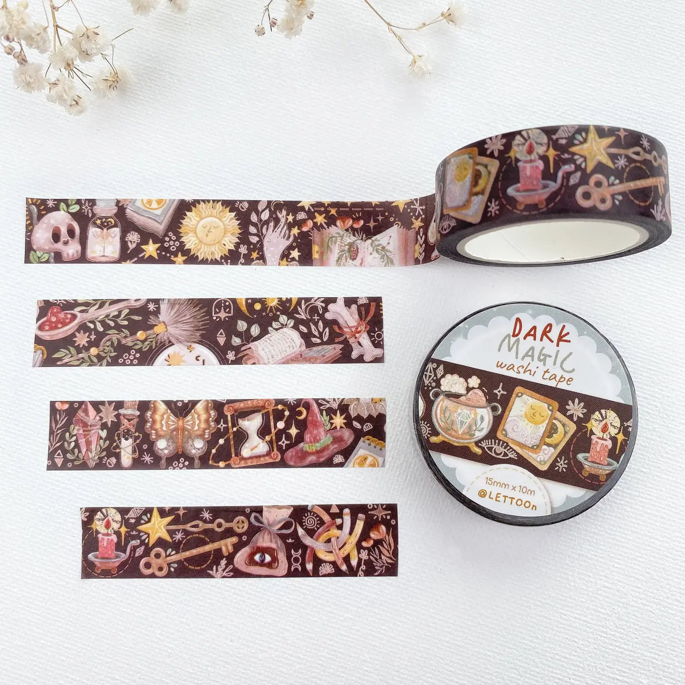 LETTOOn | Dark Magic Washi Tape 