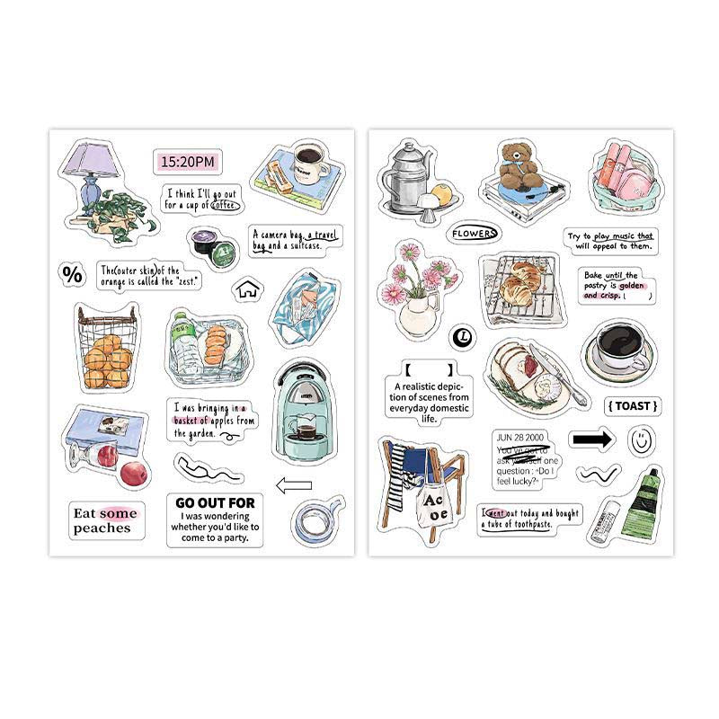 Papermore | Pegatinas Weekend Picnic Coffee At 3pm