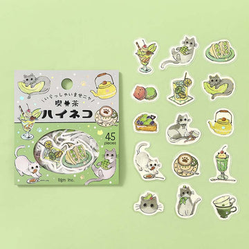 BGM | Pegatinas Welcome Meow Cafe Haineko
