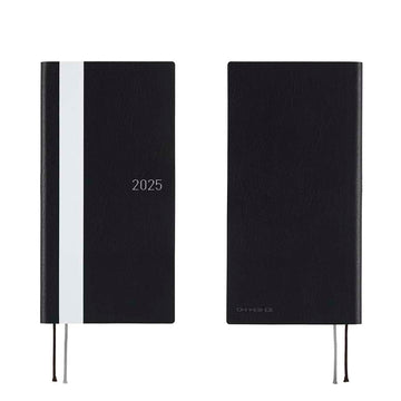 Hobonichi | Hobonichi Weeks White Line Agenda: Black 2025