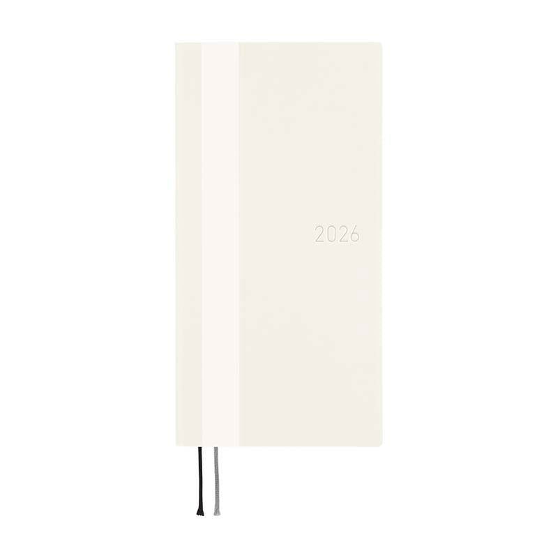 Hobonichi | Agenda Hobonichi Weeks White Line: Ivory 2026