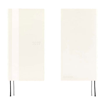 Hobonichi | Agenda Hobonichi Weeks White Line: Ivory 2027