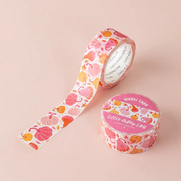 Little Lefty Lou | Pink Pumpkins Washi Tape