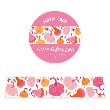 Little Lefty Lou | Pink Pumpkins Washi Tape