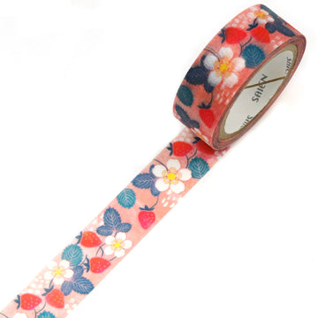 Saien | Wild Strawberry Washi Tape