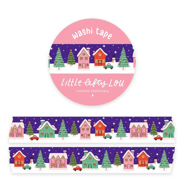 Little Lefty Lou | Winter Landscape Washi Tape