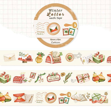 LETTOOn | Winter Letter Washi Tape