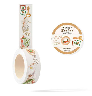LETTOOn | Winter Letter Washi Tape