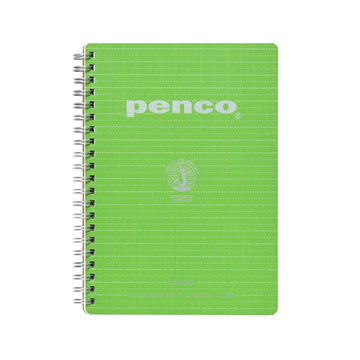 Penco | Cuaderno Wirebound A5 Light Green (Cuadros)