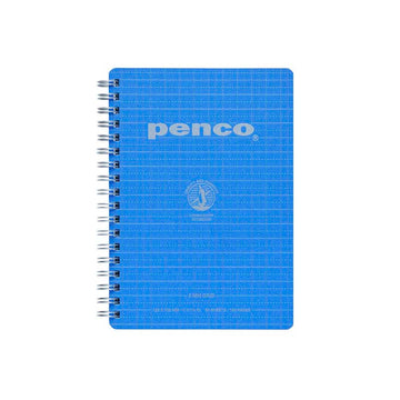 Penco | Cuaderno Wirebound B6 Blue (Cuadros)