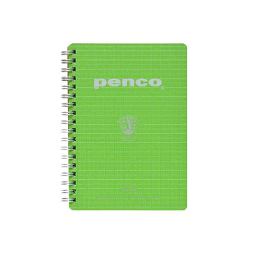 Penco | Cuaderno Wirebound B6 Light Green (Cuadros)