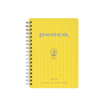 Penco | Cuaderno Wirebound B6 Yellow (Cuadros)