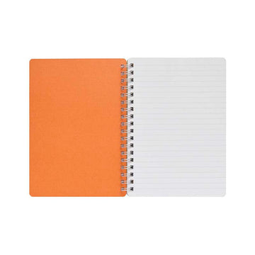 Penco | Cuaderno Wirebound B6 Orange (Rayas)