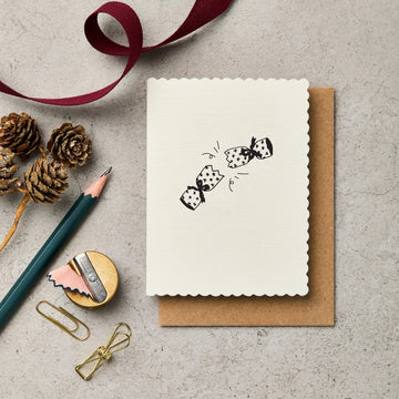 Katie Leamon | Tarjeta Navidad Xmas Motif Cracker