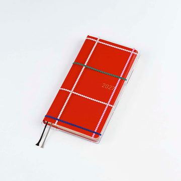 Hobonichi | Funda Cover on Cover Weeks Yoshie Watanabe (Dotted Plaid)