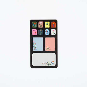 Hobonichi | Notas Adhesivas Yoshie Watanabe (Petit Bloom)