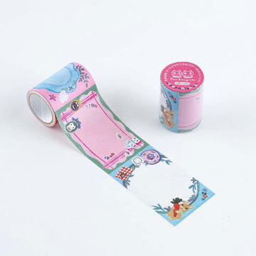 Hobonichi | Notas Adhesivas en Rollo Yumi Kitagishi White Cat’s Table Decorations