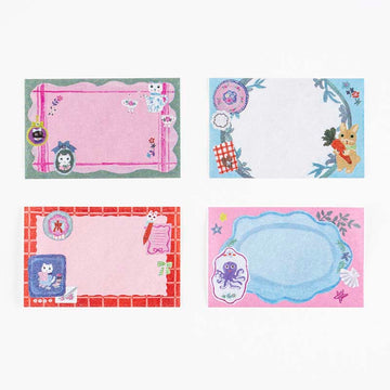 Hobonichi | Notas Adhesivas en Rollo Yumi Kitagishi White Cat’s Table Decorations