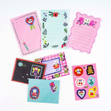 Hobonichi | Set de Cartas Mini Yumi Kitagishi: White Cat’s