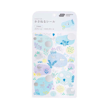 Hobonichi | Pegatinas Layering Yuri Sanae (Forest Lake)